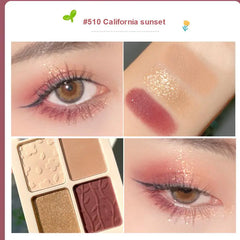 4 Color Eyeshadow Palette